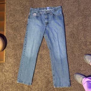 Cinch Men's Straight Blue Jeans